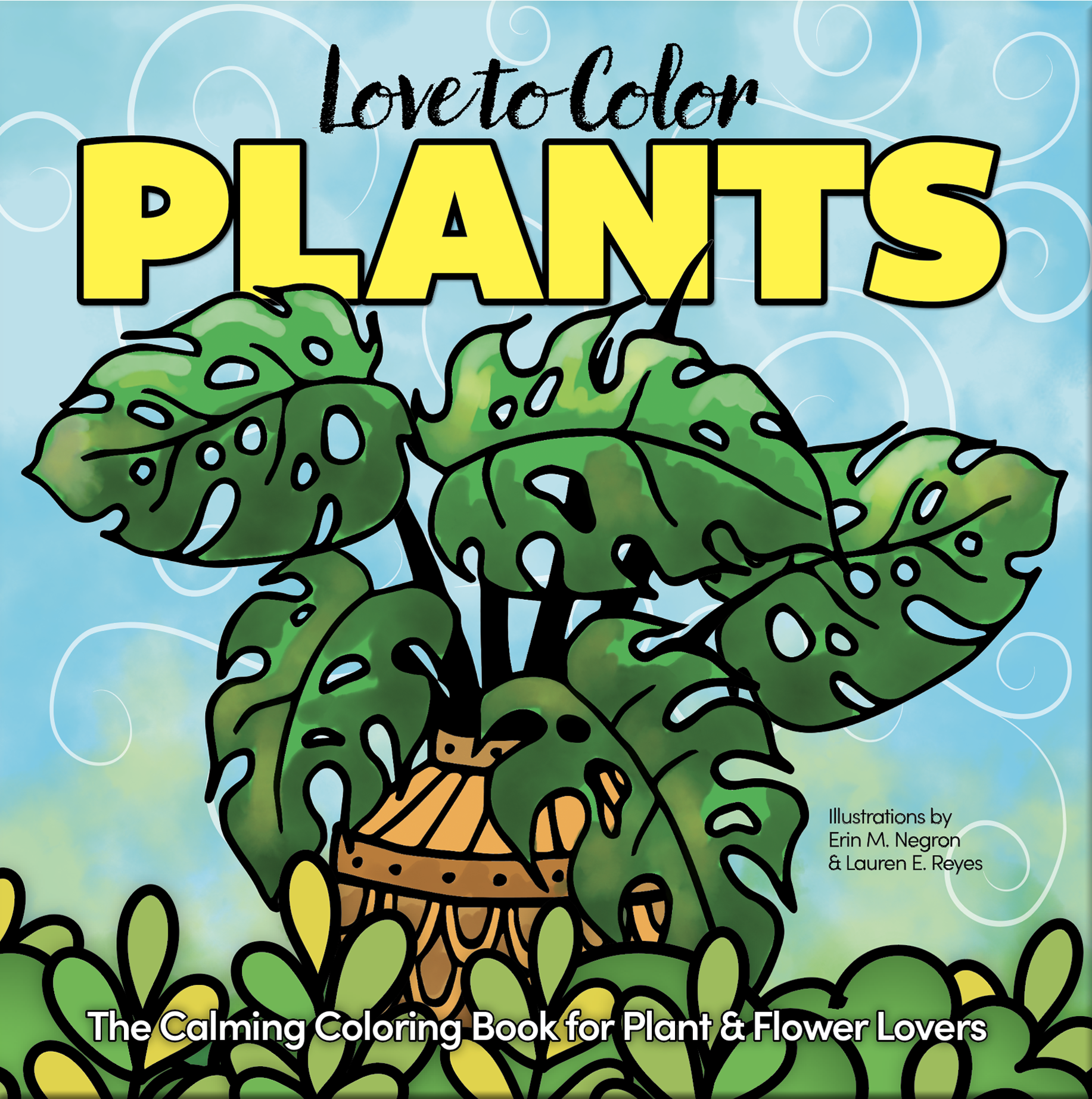 Love to Color Plants, 2nd Edition
